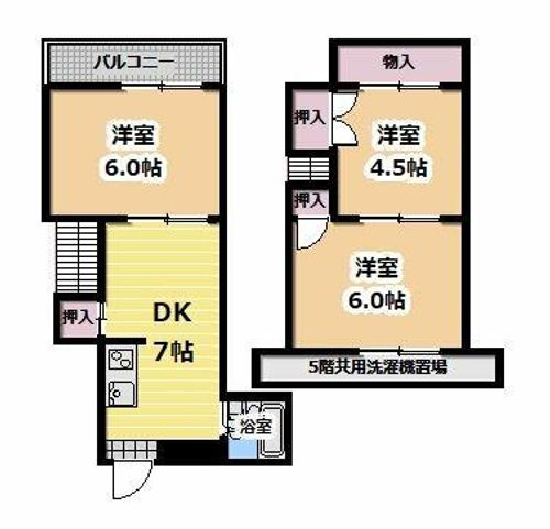 トゥリオーニ守口の間取り