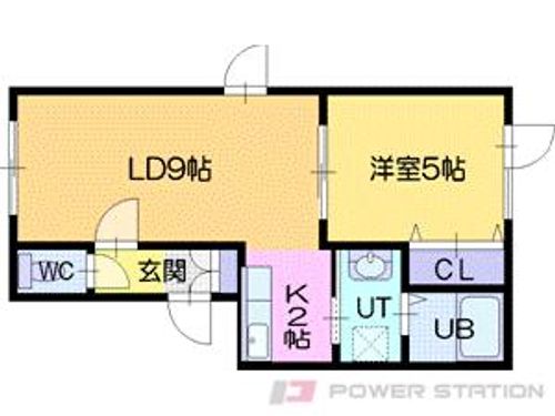 メゾンプリオールⅡの間取り