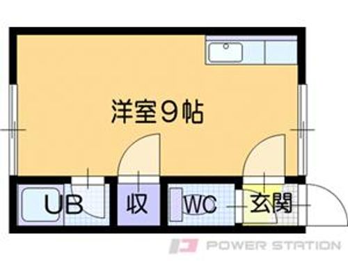 コーポすばるの間取り