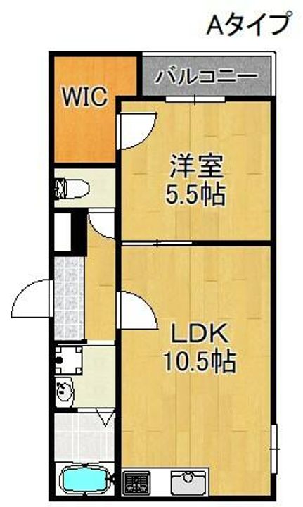 フジパレス東羽倉崎町の間取り