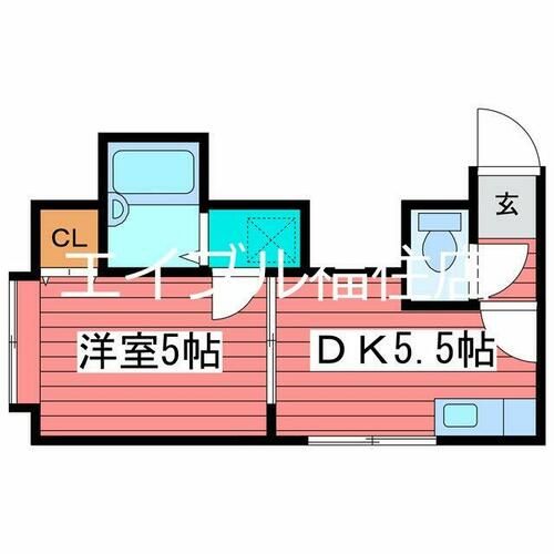 Vivere月寒西Ⅱの間取り