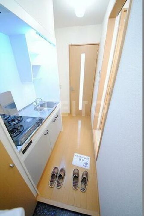 アムール一乗寺の玄関