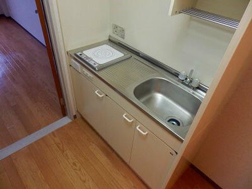 滋賀県大津市一里山5丁目(マンション)の賃貸物件のキッチン