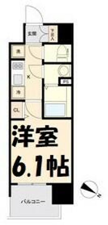 アステリ鶴舞トゥリアの間取り