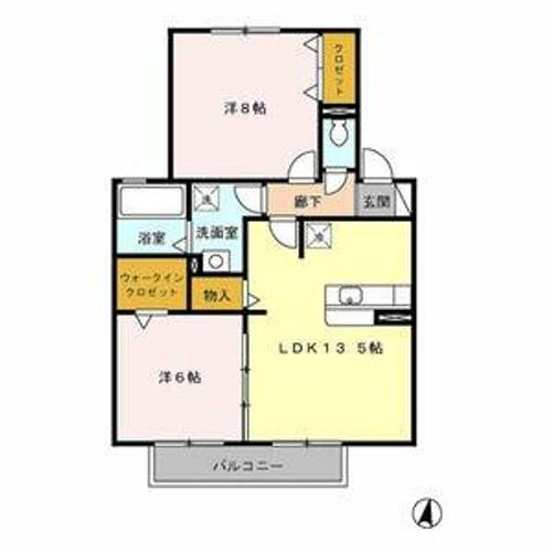 レクサス B2-2の間取り