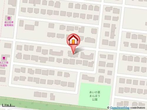 キャッスルK202の地図