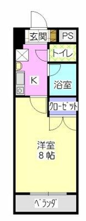 アミティエⅠの間取り