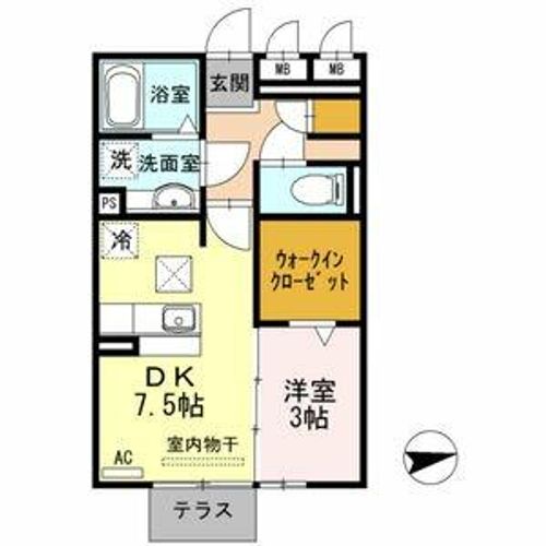 フェアリー106.の間取り