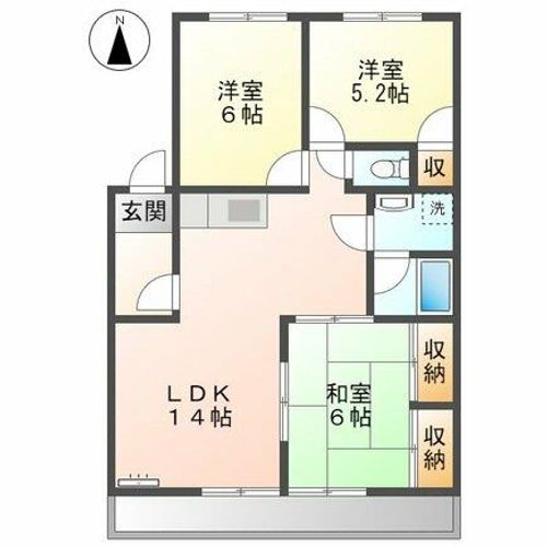 ロイヤルハイムの間取り