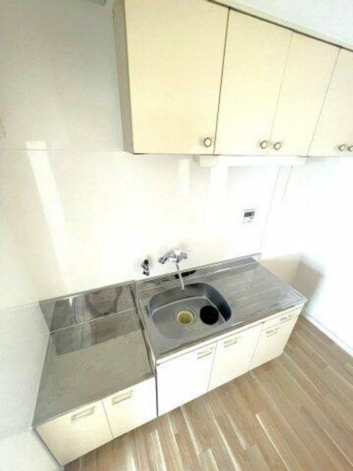 大阪府大阪市東淀川区下新庄6丁目(マンション)の賃貸物件のキッチン