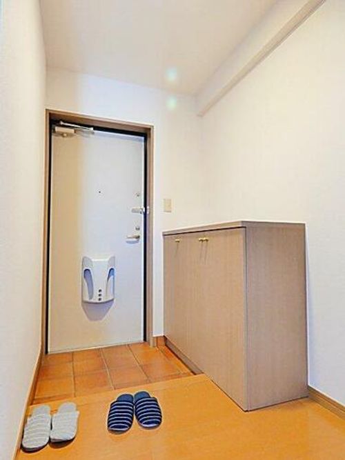 ビューテラス銀河Cの玄関