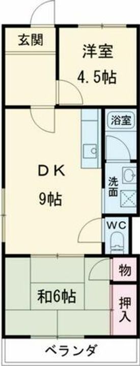 山嵜ビルの間取り