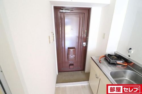 ビラ三秀向山302の玄関