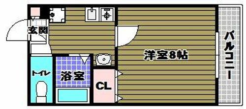 アンソレイユの間取り