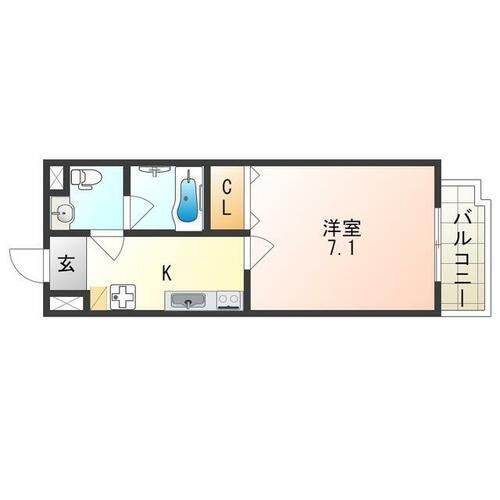 FDS KOHAMA WEST101の間取り
