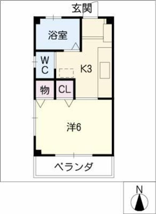 加藤マンションの間取り