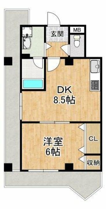 ラ・フォンテの間取り