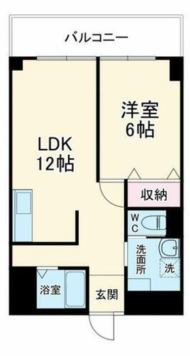 マンション大宮の間取り