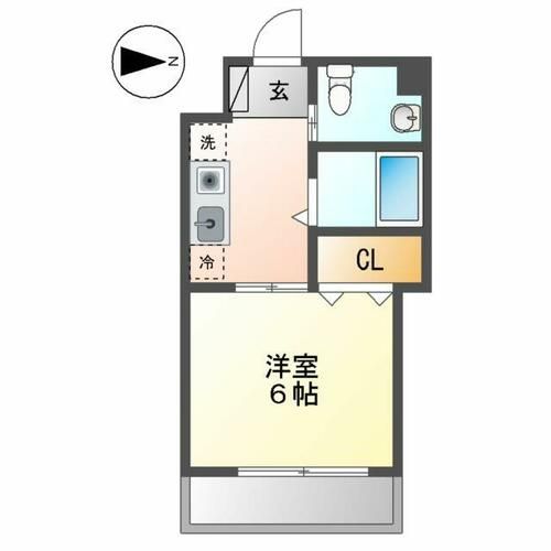 プロビデンス栄南302の間取り