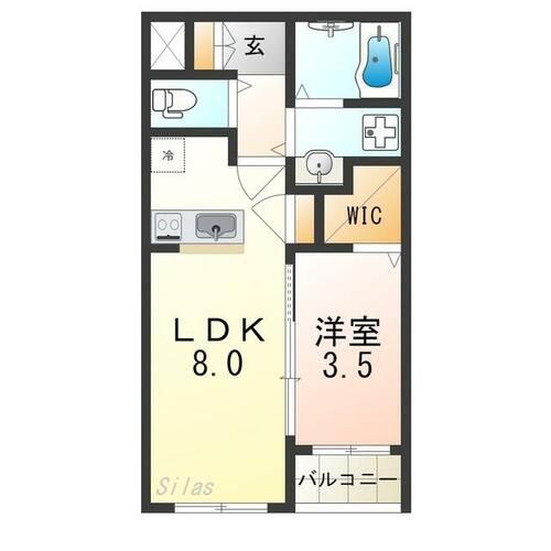 St.Residence七道の間取り