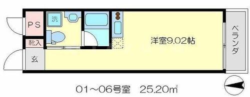 G-Design京都西院の間取り