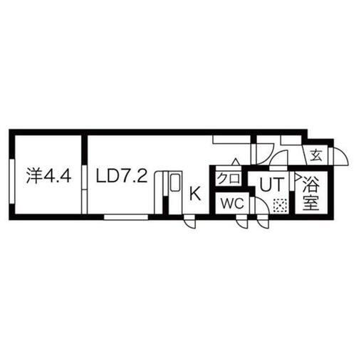 エクセラ澄川の間取り