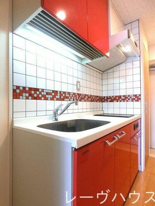 福岡県福岡市東区東浜1丁目(マンション)の賃貸物件のキッチン