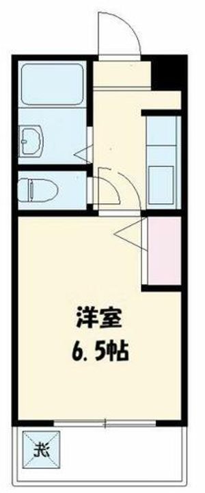 エクセルコート高辻西Ⅱの間取り