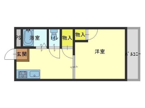 下池田町マンション202の外観