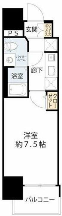 エグゼ大阪DOMECITYグレイスの間取り