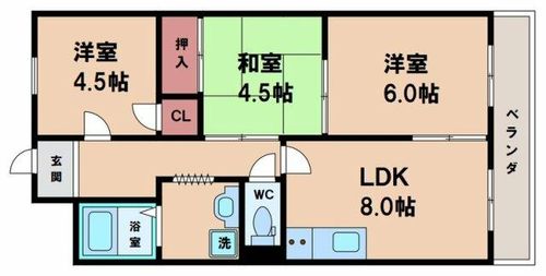 コーポスタンレーの間取り