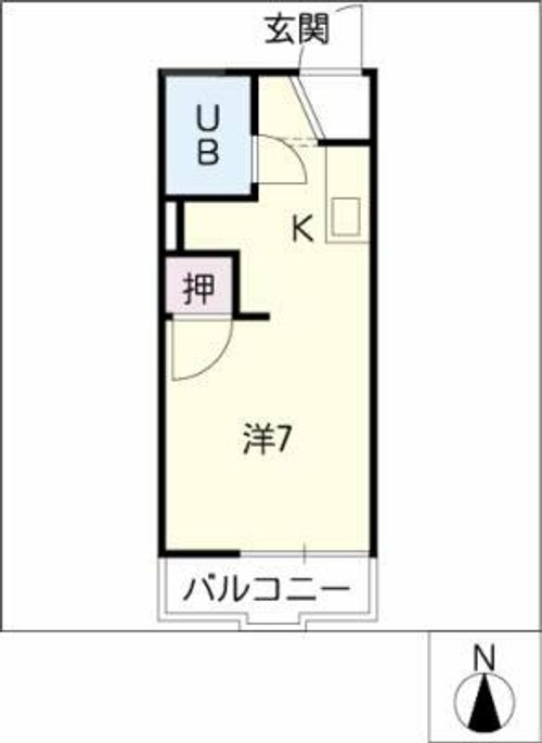 Grun HeimA棟の間取り
