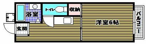 コスモハイツエコーの間取り