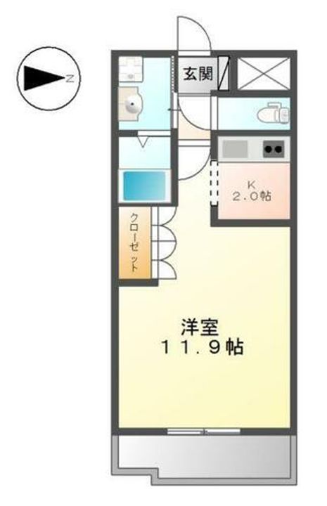 グランドールヒメジの間取り