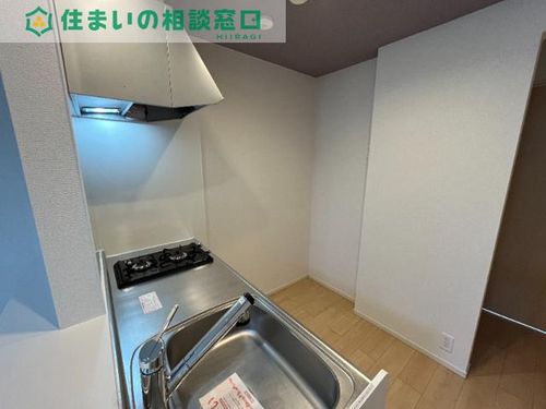 愛知県岡崎市緑丘1丁目(アパート)の賃貸物件のキッチン