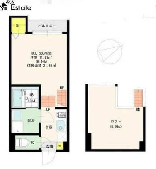 椿家の間取り