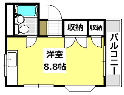 メゾン・デュ・IJC-Ⅰ301の間取り