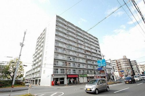 日商岩井朱雀マンションの外観