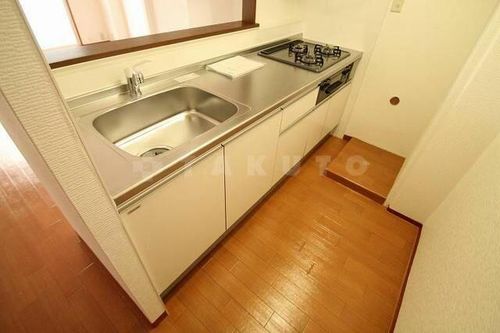 日商岩井朱雀マンションのキッチン