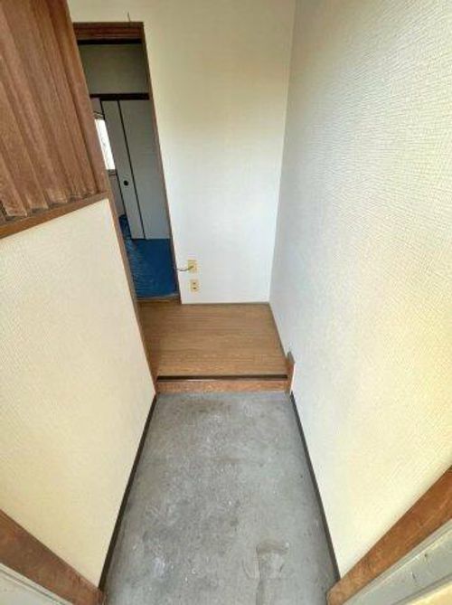 第1田中ハイツの玄関