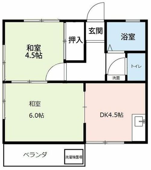 メゾン彩201の間取り