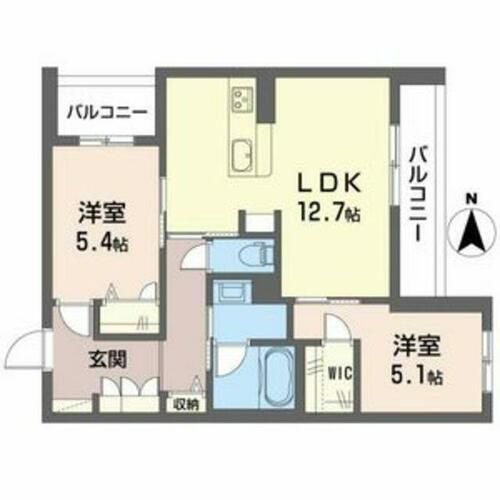 Ateliell Bodaiの間取り