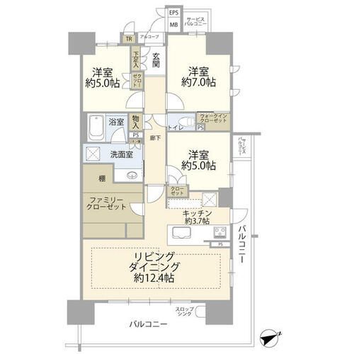 アルバックス日進(060070)の間取り