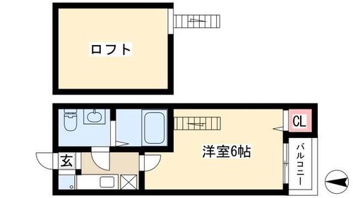 シェモア千種公園205の間取り