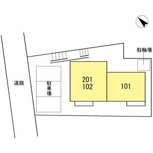 愛知県刈谷市東境町新池(アパート)の賃貸物件201の地図