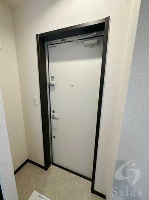 大阪府東大阪市岩田町4丁目(アパート)の賃貸物件の玄関