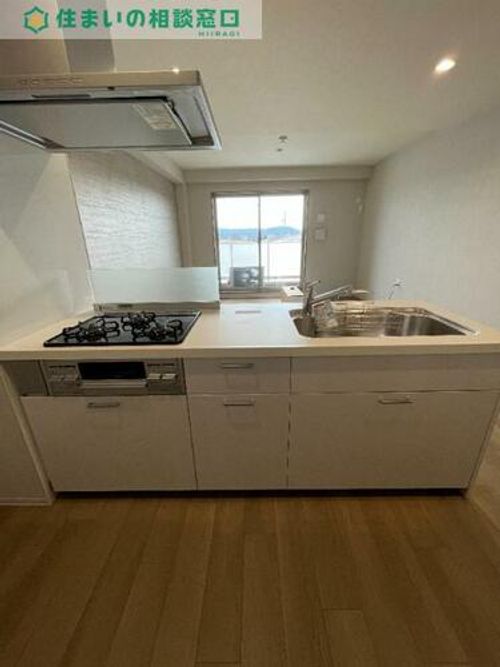 愛知県岡崎市福岡町字北裏(アパート)の賃貸物件のキッチン