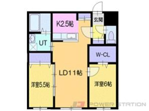 メゾン・ド・ソレイユAの間取り