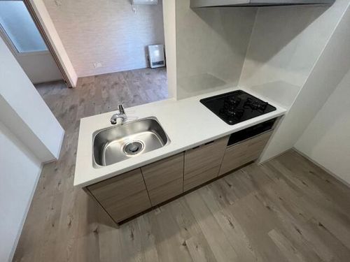 北海道札幌市中央区北六条西28丁目(マンション)の賃貸物件のキッチン