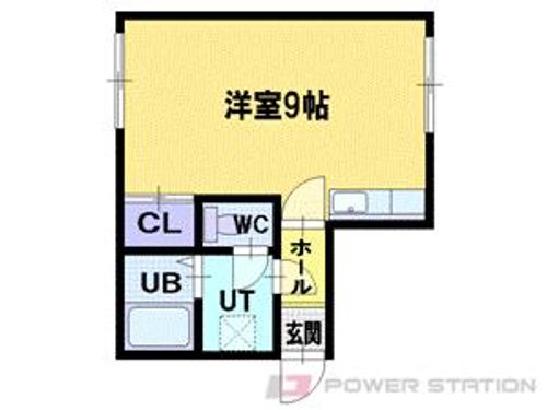 エクセレンス野幌の間取り